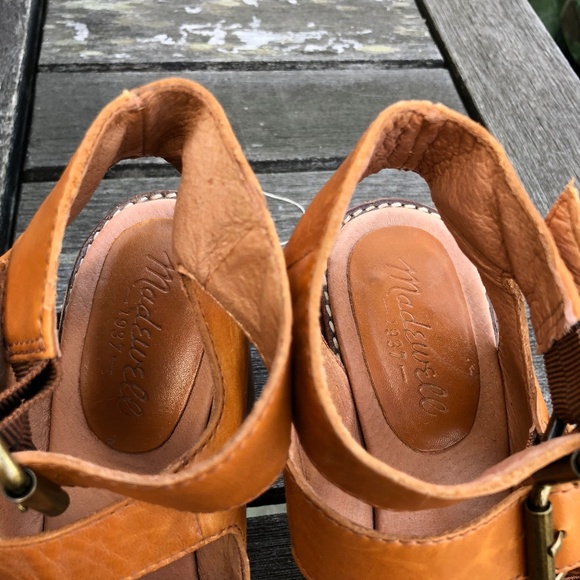 Madewell Brown Leather Sandals - Picture 8 of 8
